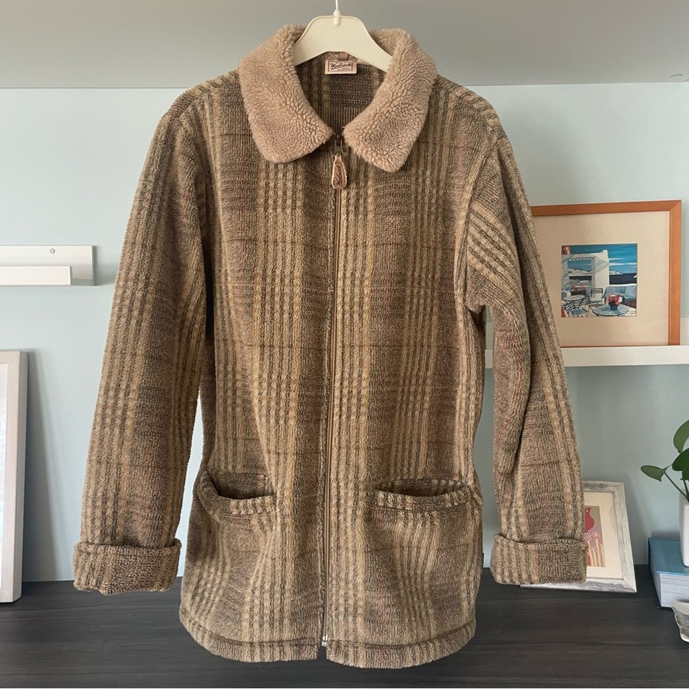 Vintage Woolrich Plaid Brown Soft Jacket